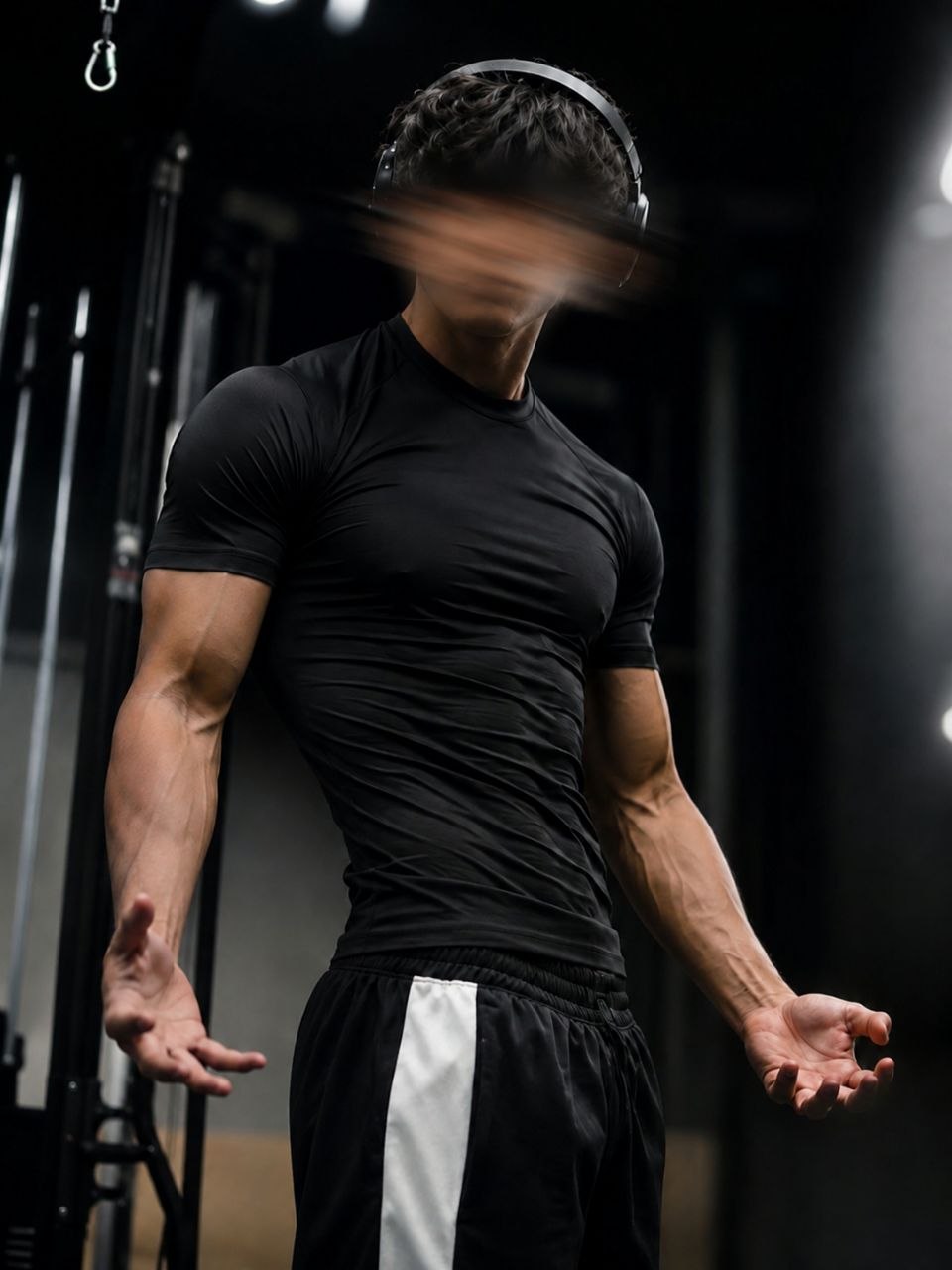 تيشيرت Compression أسود - Flex Wear