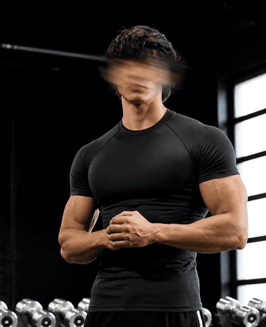تيشيرت Compression أسود - Flex Wear